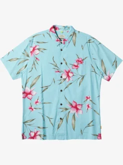 Quiksilver Waterman Night Bloomer Woven Shirt Gulf Stream Night Bloomer Shop
