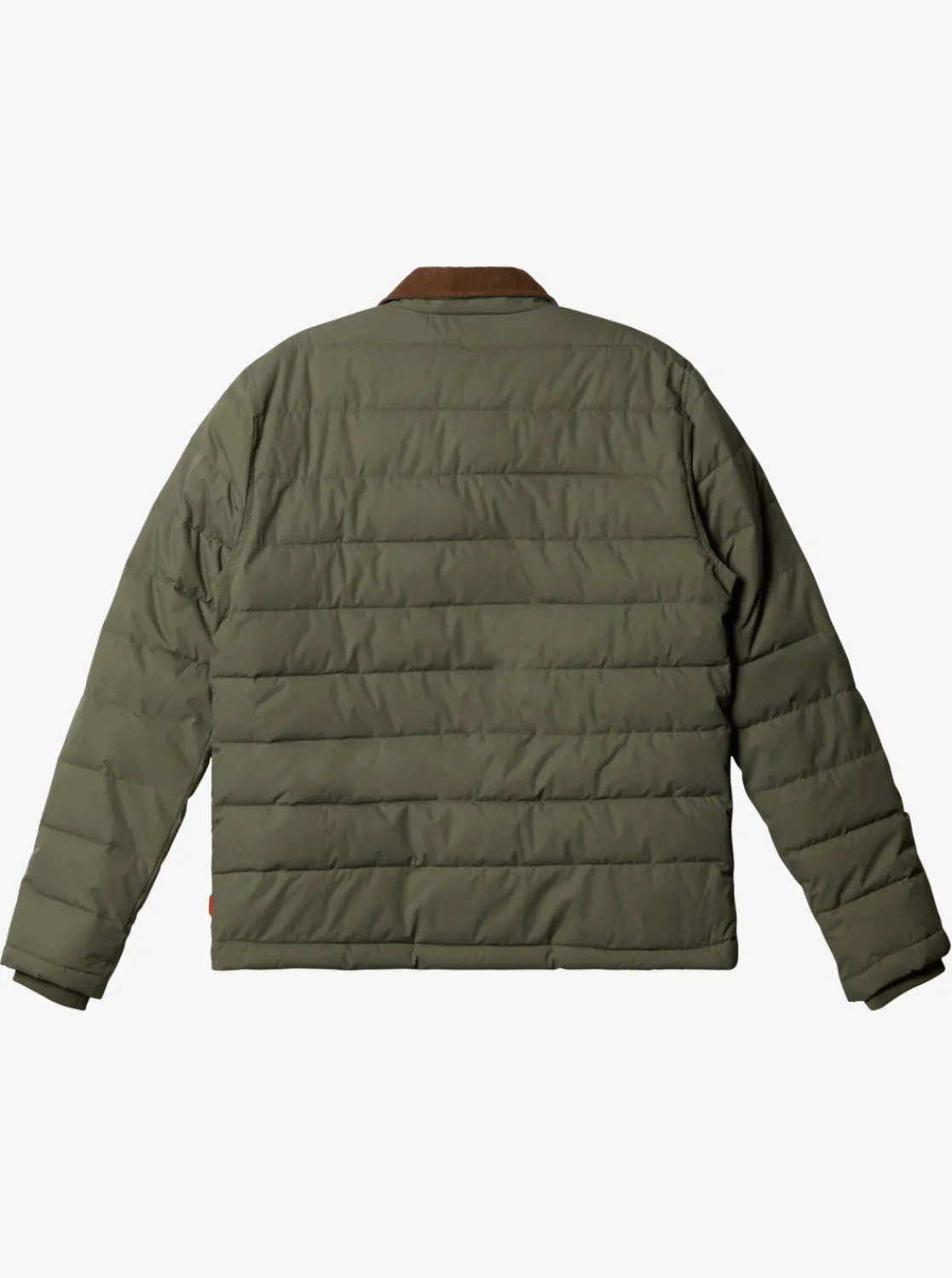 Quiksilver Waterman Ocean Caves Lightweight Puffer Jacket Dusty Olive Sale