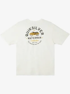 Quiksilver Waterman Open Air Qt-Shirt Snow White Best Sale