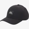 Quiksilver Waterman Perf Turf Snapback Hat Black Hot