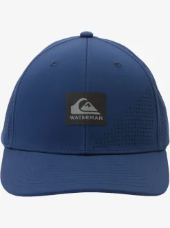 Quiksilver Waterman Perf Turf Snapback Hat Insignia Blue Cheap
