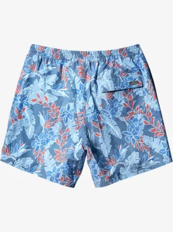 Quiksilver Waterman Perfect Feel 17" Volleys Ensign Blue Perfect Feel V New