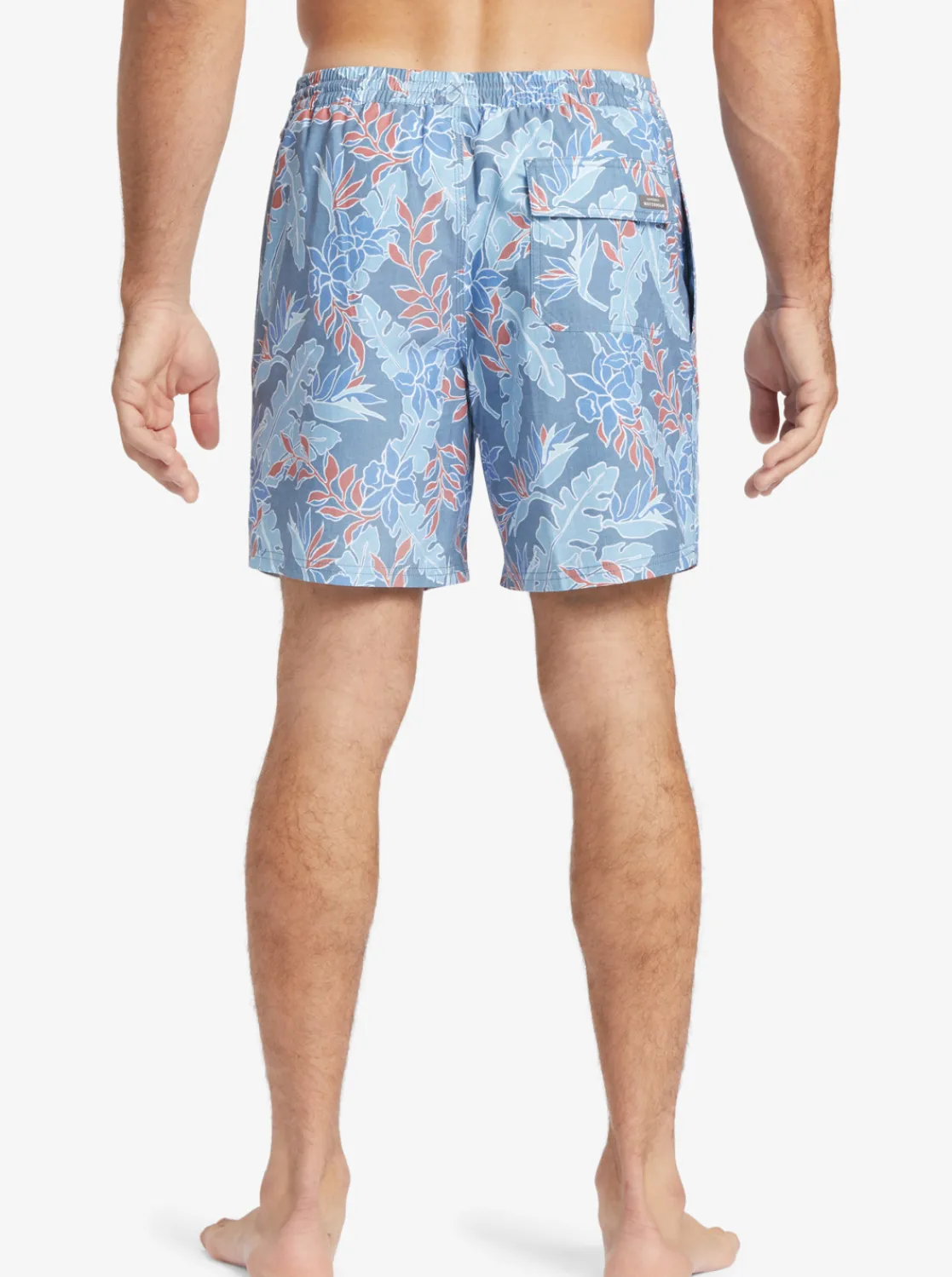 Quiksilver Waterman Perfect Feel 17" Volleys Ensign Blue Perfect Feel V New