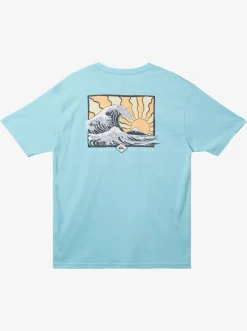 Quiksilver Waterman Rolling Tide T-Shirt Gulf Stream Online