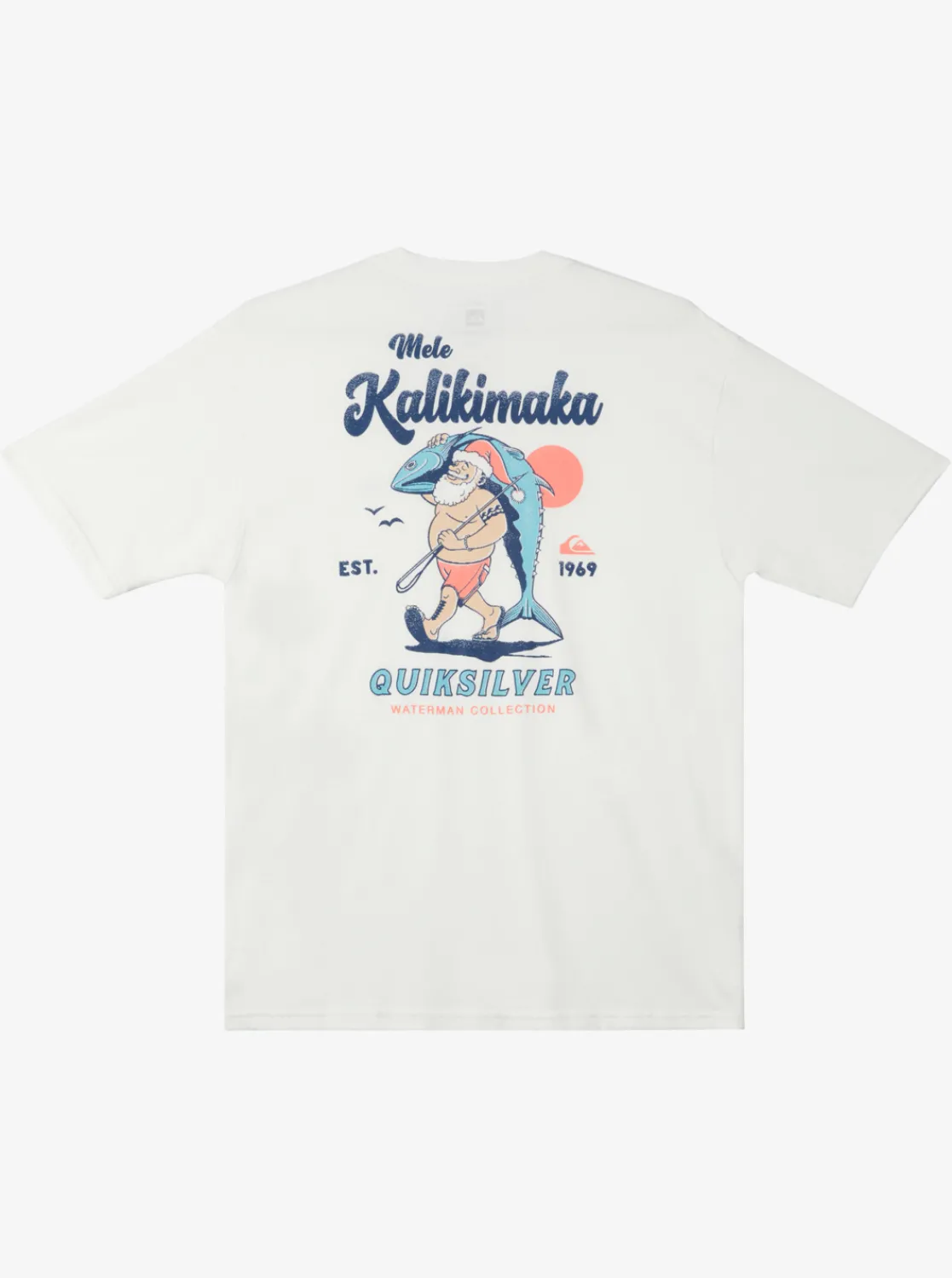 Quiksilver Waterman Santa Qt-Shirt Snow White Online