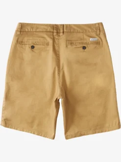 Quiksilver Waterman Secret Ocean 20" Chino Shorts Dull Gold Discount