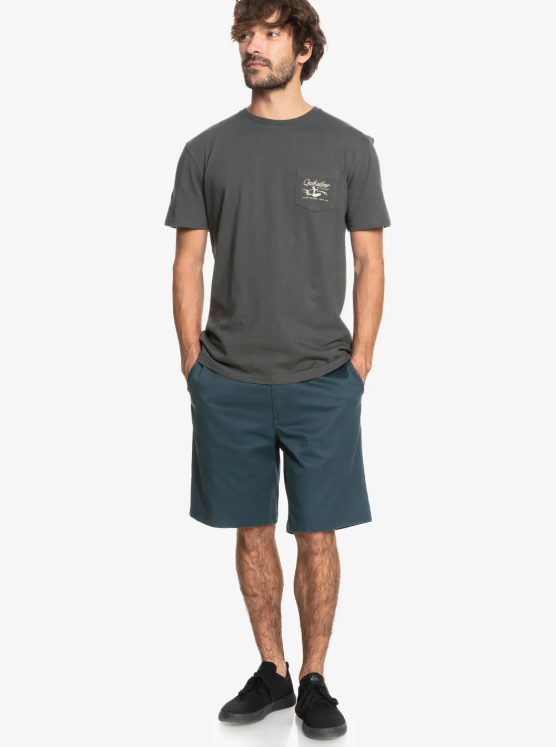 Quiksilver Waterman Secret Ocean 20" Chino Shorts Midnight Navy Outlet