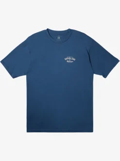 Quiksilver Waterman Shop T-Shirt Ensign Blue Store