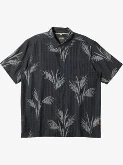 Quiksilver Waterman Skipped Out Woven Shirt Black Skipped Out Shop