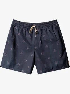 Quiksilver Waterman Small Pedals 17" Volleys Black Small Pedals V Fashion