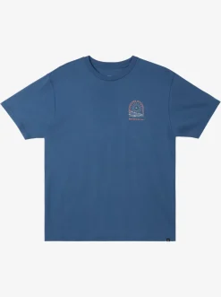 Quiksilver Waterman Summer Solstice Qt-Shirt Ensign Blue Clearance