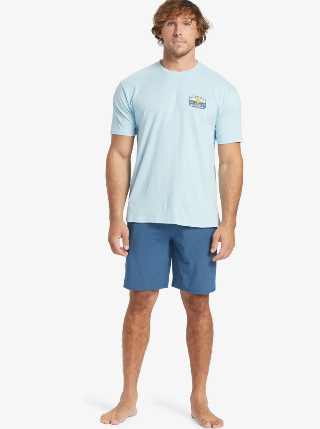 Quiksilver Waterman Suva 20" Amphibian Boardshorts Ensign Blue Fashion