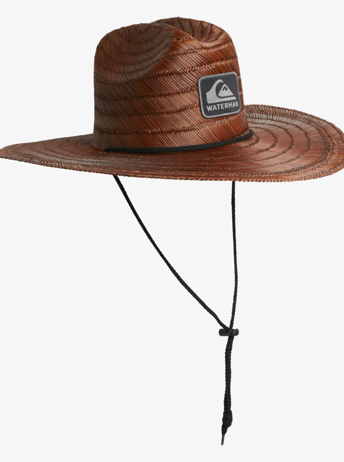 Quiksilver Waterman The Tier Straw Lifeguard Hat Dark Brown Shop