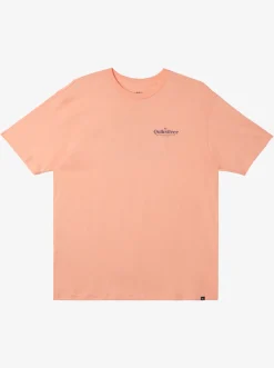 Quiksilver Waterman Trophy Catch Qt-Shirt Peach Pink Shop