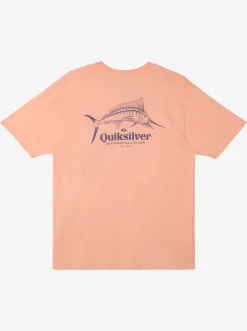 Quiksilver Waterman Trophy Catch Qt-Shirt Peach Pink Shop