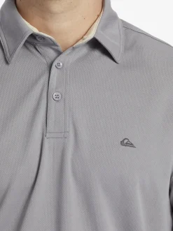 Quiksilver Waterman Water Short Sleeve Polo Shirt Sharkskin Best Sale
