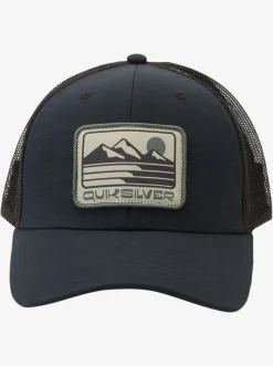 Quiksilver Weekend Rights Trucker Hat Black New