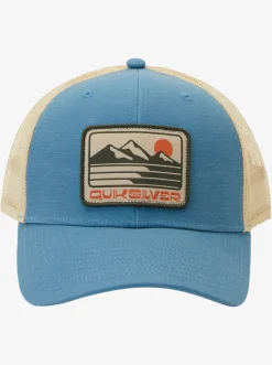 Quiksilver Weekend Rights Trucker Hat Aegean Blue Best
