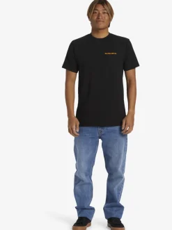 Quiksilver Weird Trip T-Shirt Black Shop