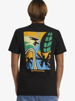 Quiksilver Weird Trip T-Shirt Black Shop