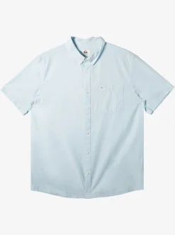 Quiksilver Winfall Short Sleeve Shirt Clear Sky Online