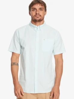 Quiksilver Winfall Short Sleeve Shirt Clear Sky Online