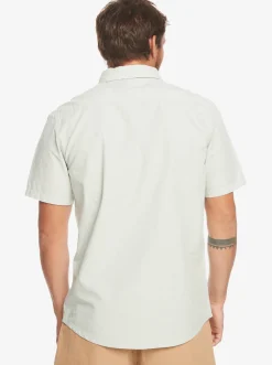 Quiksilver Winfall Short Sleeve Shirt Iceberg Green Sale