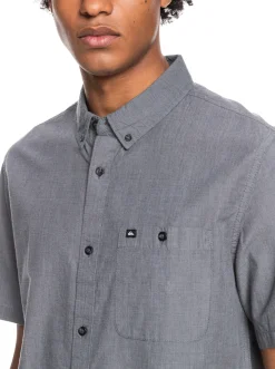 Quiksilver Winfall Short Sleeve Shirt Black Discount