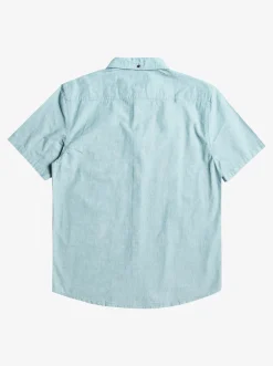 Quiksilver Winfall Short Sleeve Shirt Moroccan Blue Online